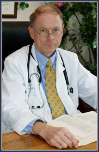 This is an image of Dr. Dwight Robertson, one of the doctors at Pikes Peak Internal Medicine.